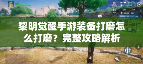 黎明觉醒手游装备打磨怎么打磨？完整攻略解析